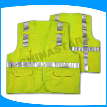 Reflektierende Westen, China Safety Weste, Roadway Warning Reflective Weste